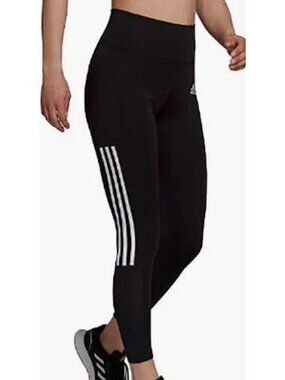 Adidas size Small Aeroready Designed to Move HR 3-Stripe 7/8 Sport tight NEW